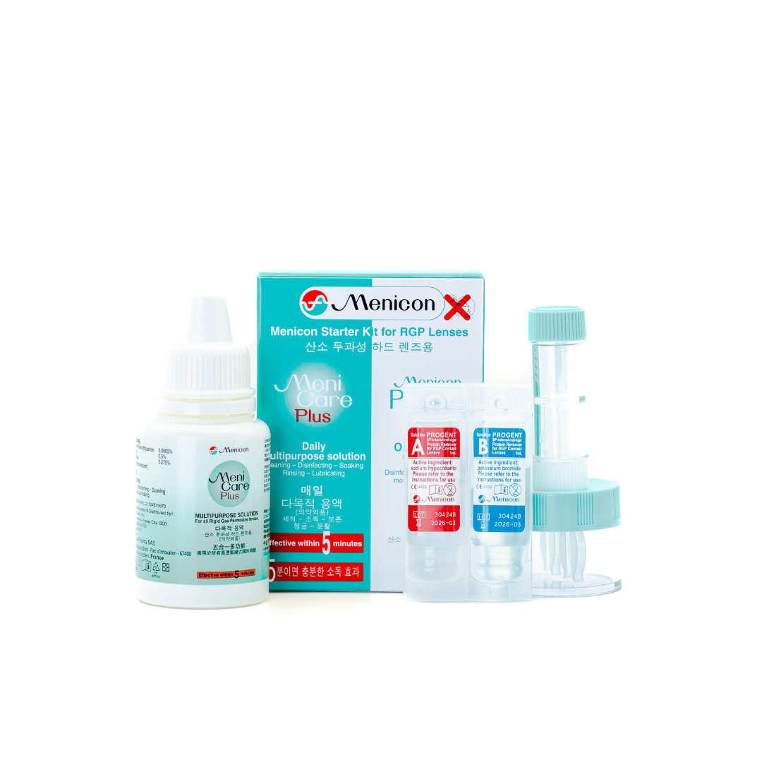 Menicon MeniCare Plus & Progent Vial Travel Pack (50mL)