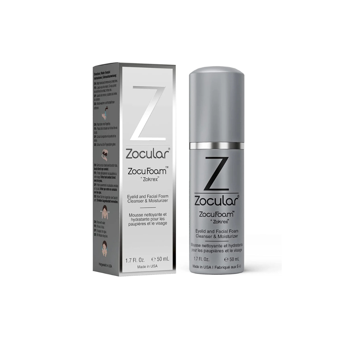 Zocular ZocuFoam Eyelid Cleanser 50ml